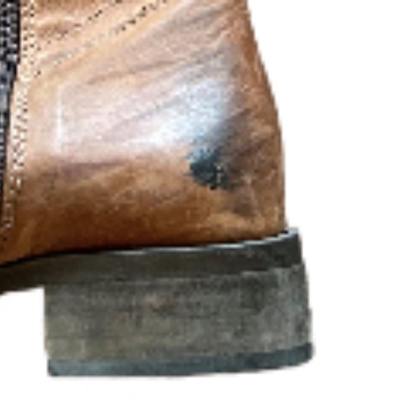 Lavorazione Artigiana - OTK Over the Knee Brown Leather Boots - Size 6 - Picture 2 of 3